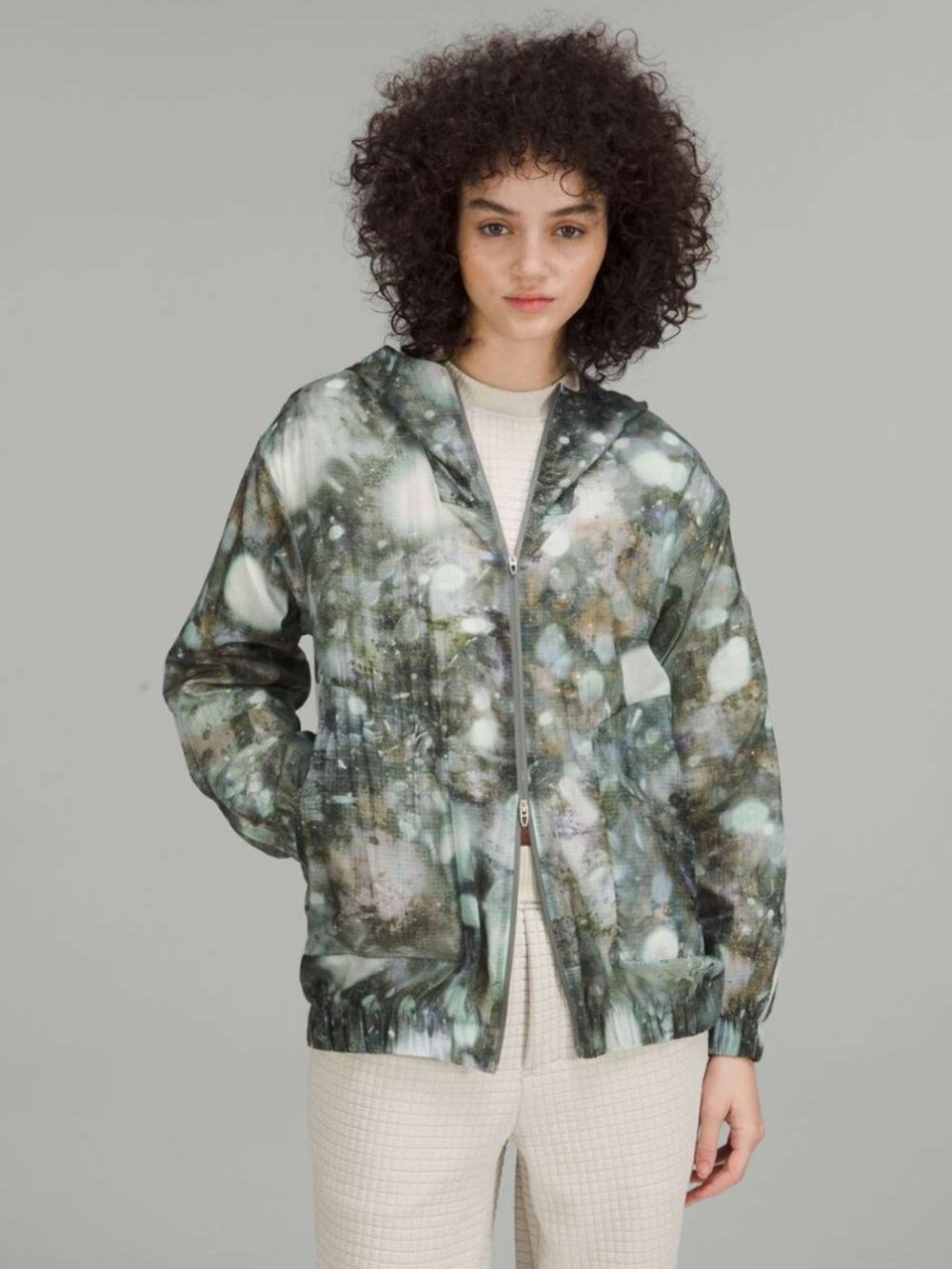 Lululemon lab Translucent Hooded Jacket *RARE